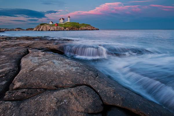 Nubble Light Sunset