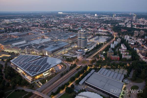 München - Blick vom Olympiaturm