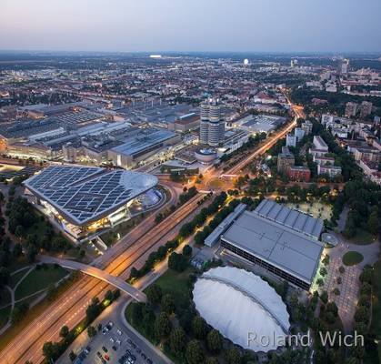 München - Blick vom Olympiaturm