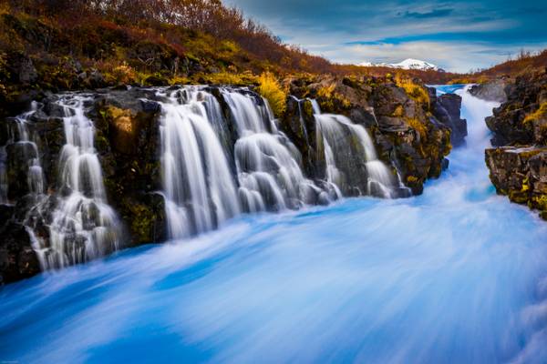 Waterfall in Brúará