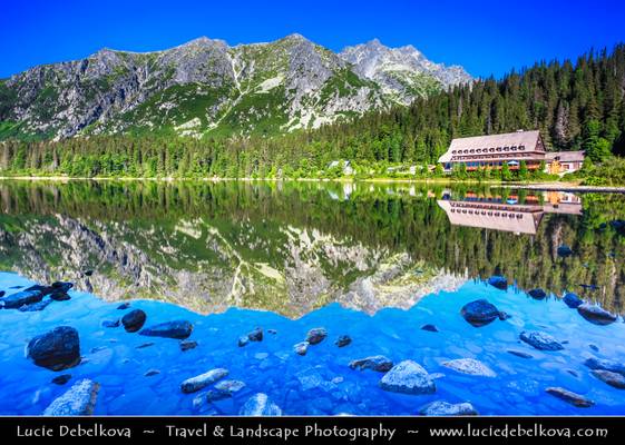 Slovakia - Hight Tatras - Vysoke Tatry - Highest mountain range of Eastern Europe - Popradské pleso