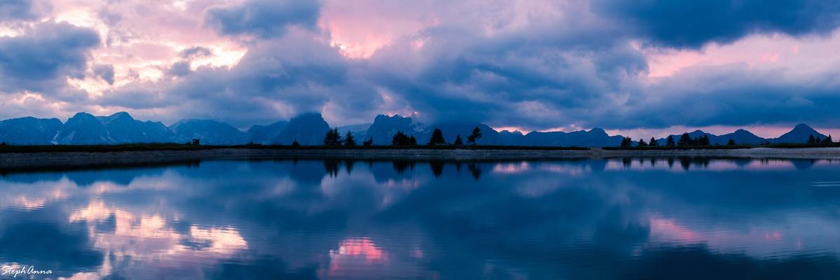 Höss See at blue hour