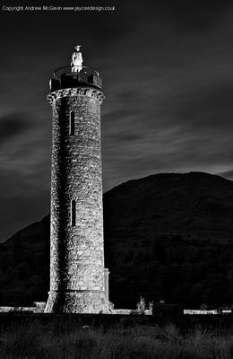 Stormy night in Glenfinnan