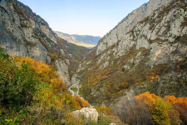 Тагаурское ущелье. Tagaure gorge