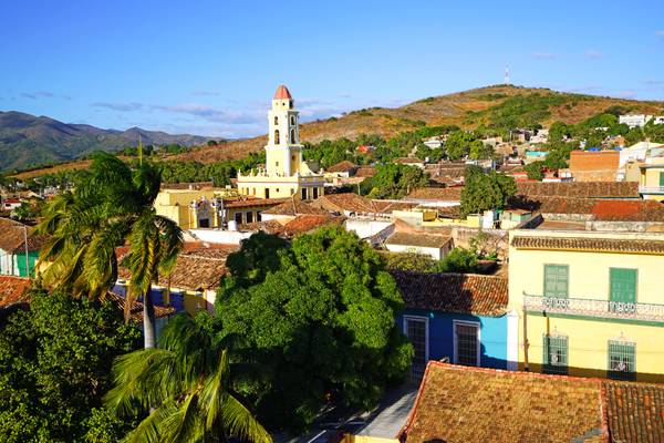 Stunning panorama of Trinidad, Cuba