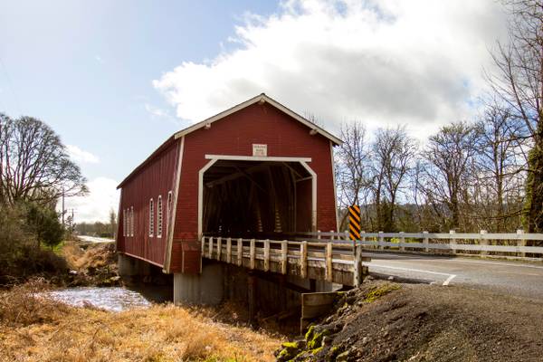 Shimanek Covered Bridge, Oregon