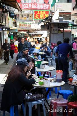 Hong Kong - Food stalls near Central