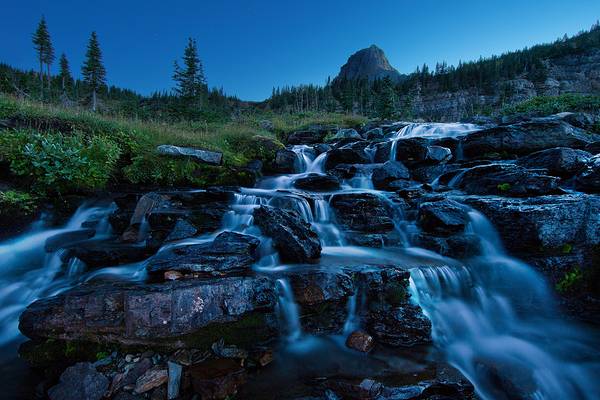 Twilight in Glacier National Park