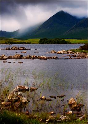 wrapped in it's misty cloak