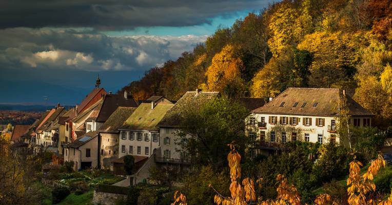 Ferrette en automne