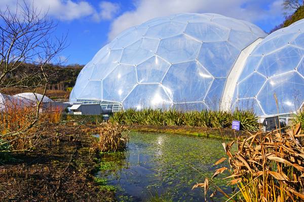 Beside the Biomes, Eden Project