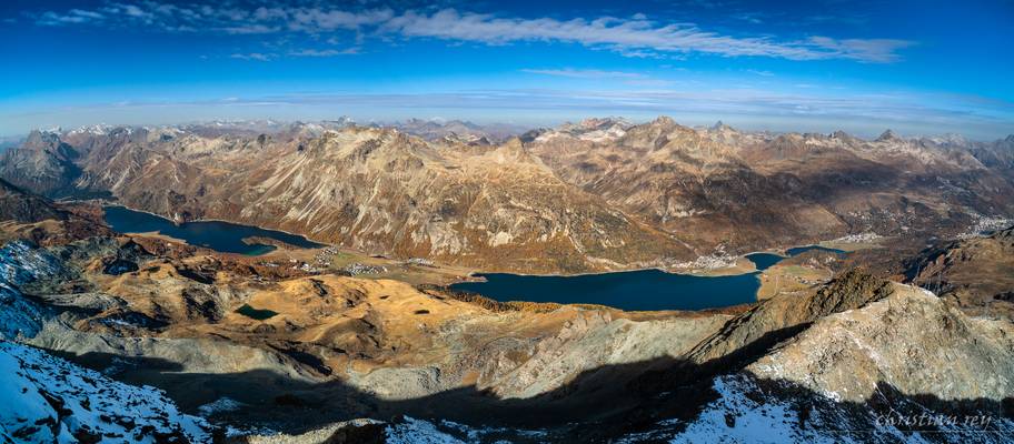 Panorama from Corvatsch