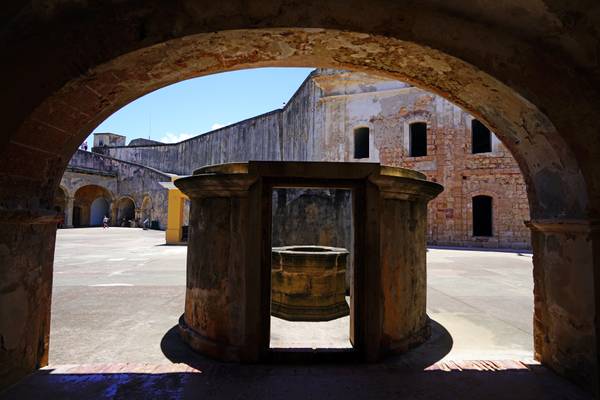 Water cistern, Castillo de San Cristóbal, Puerto Rico