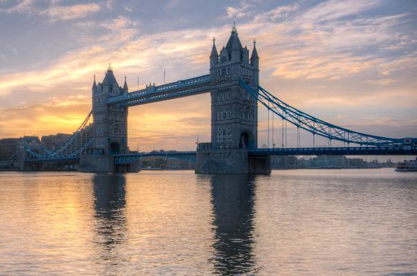 Tower Bridge at Sunrise