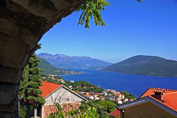 View from the old Fortress Spanjola, Montenegro