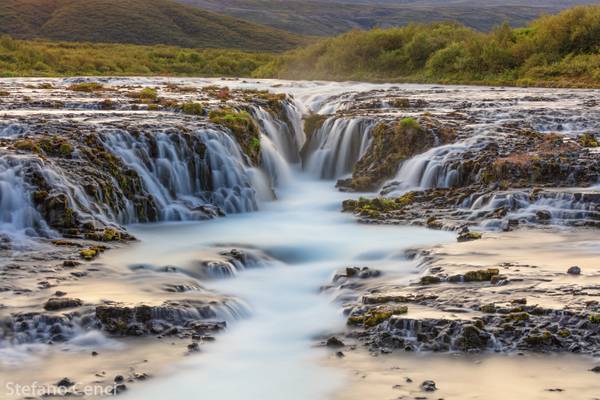 Bruarfoss Waterfall