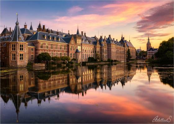 Sunset in Den Haag