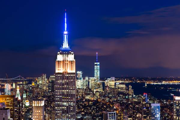 Empire State Building and 1WTC