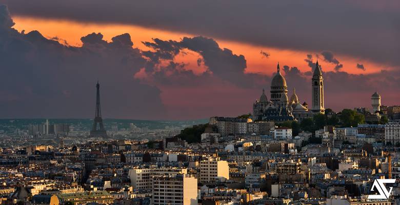 Sunset @ Paris