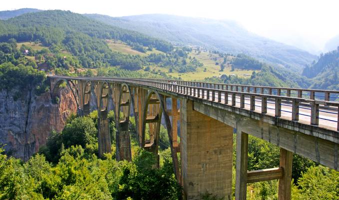 Tara bridge, Durmitor, Montenegro