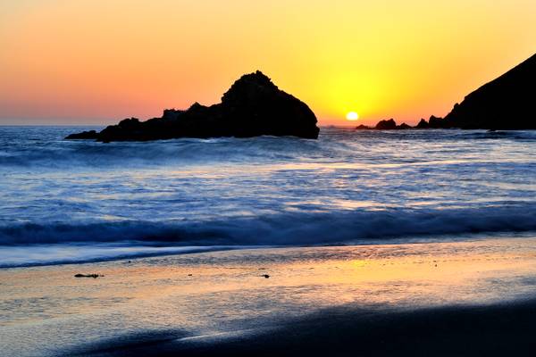 Pfeiffer Beach Sunset - California