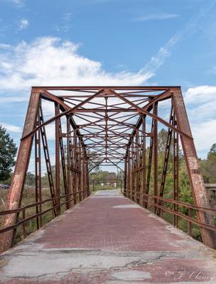 Red Brick US Rt. 66 bridge