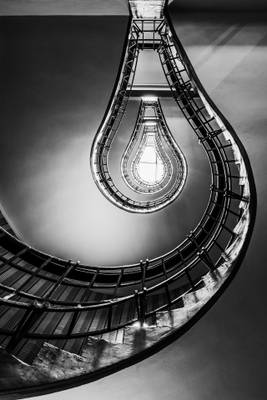 Lightbulb staircase