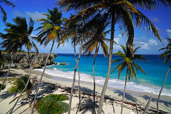 Beach paradise of Bottom Bay, Barbados
