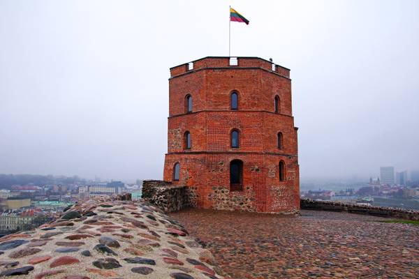 Gediminas' Tower overtopping Vilnius
