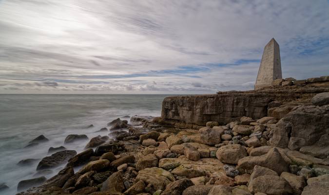 The Trinity House Obelisk, Portland Bill, Dorset