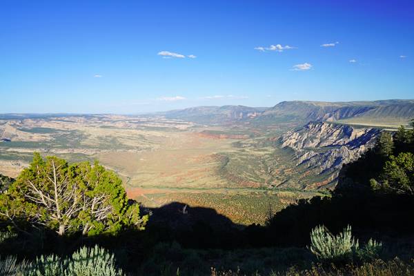 Overwhelming view of Dinosaur National Monument, Colorado, USA