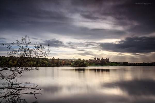 Linlithgow Palace from afar