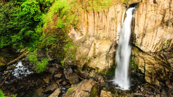 Drift Creek Falls, Waterfalls, Oregon