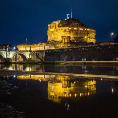 Castel Sant'Angelo Reflection