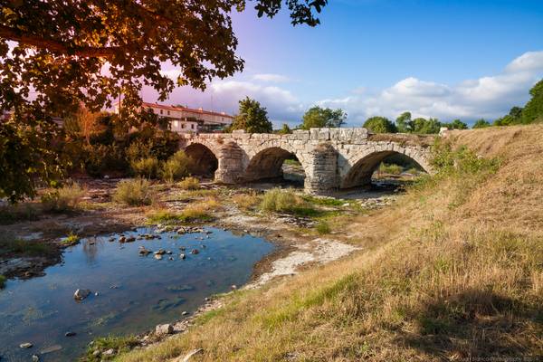 Puente Romano en Quincoces de Yuso. Burgos
