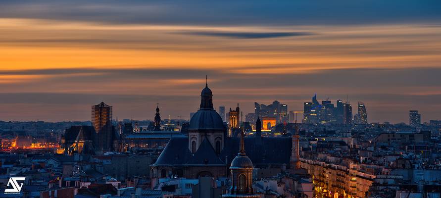 Paris from Opéra Bastille