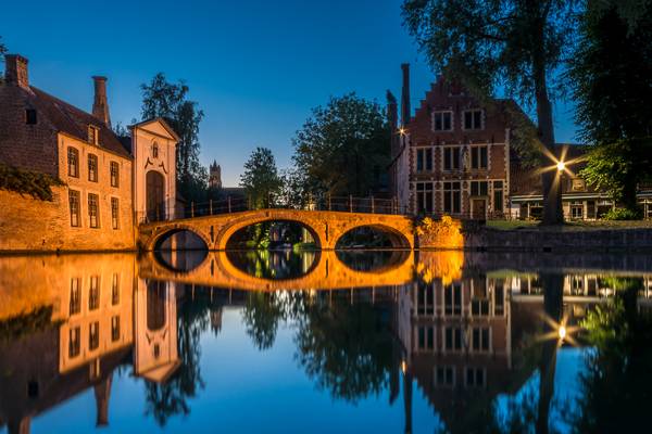 Magic blue hour