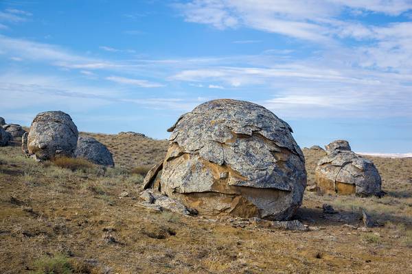 Шары в Шепте. Valley of Balls in Shetpe, Kazakhstan