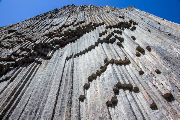 Каменный орган. Bazalt columnar jointing