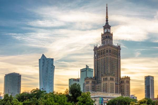 The palace of culture - Warsaw, Poland - Travel photography