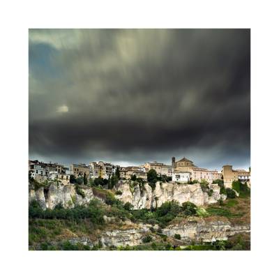 Cuenca, Spain in the late afternoon