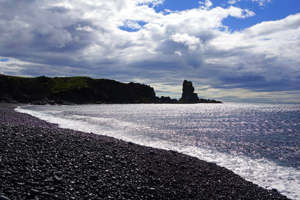 Sparkling ocean, Djúpalónssandur