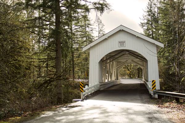 Hannah Covered Bridge, Oregon