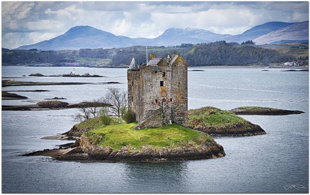 Castle Stalker, Portnacroish, Appin. Scotland.