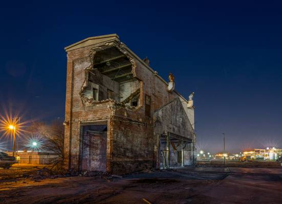 I think the was an old brick plant, obviously abandoned now days