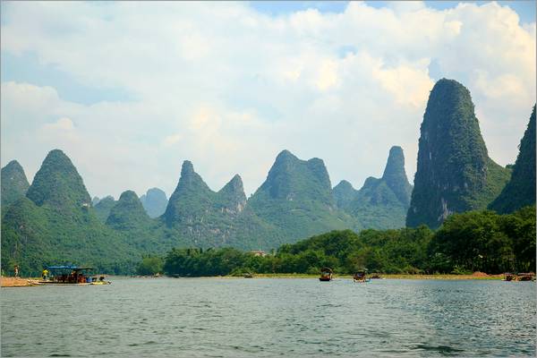 Li river iconic view