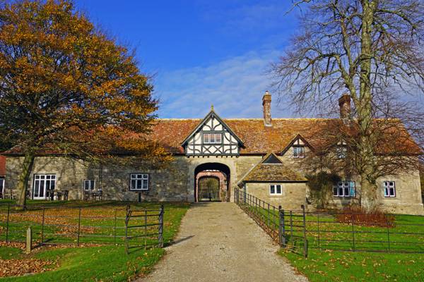 Gate to Lulworth estate