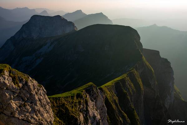 Arête entre Widderfeld et Tomlinshorn