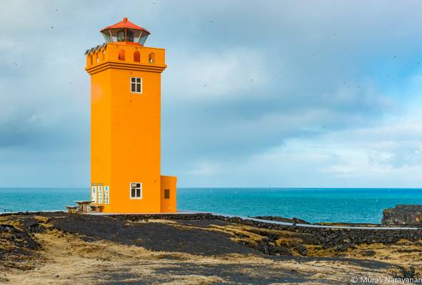 Skalasnagi Lighthouse Near Hellissandur