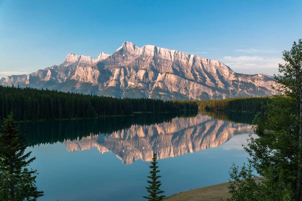 Two Jack Lake, Banff NP, sunrise _DSC4355-2